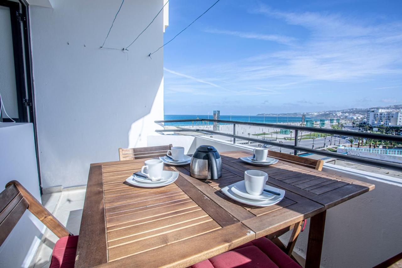Vue Sur Mer Avec 2 Terrasses - 100M² - Sur La Cote Tangeri Esterno foto
